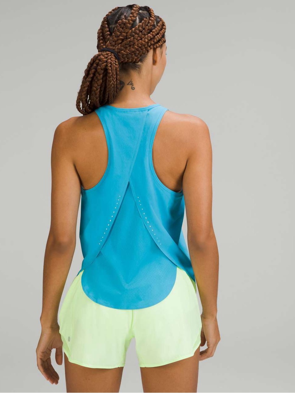 Lululemon Swift Ventilated Racerback
Running Tank Top in Turquoise Tide